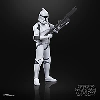 Star Wars The Black Series Phase I Clone Trooper Toy 6-Inch Scale Star Wars: The Clone Wars Collectible Action Figure, Kids Ages 4 and Up