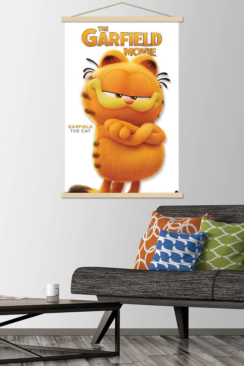 The Garfield Movie - Garfield Feature Series 24 Wall Poster with Magnetic Frame