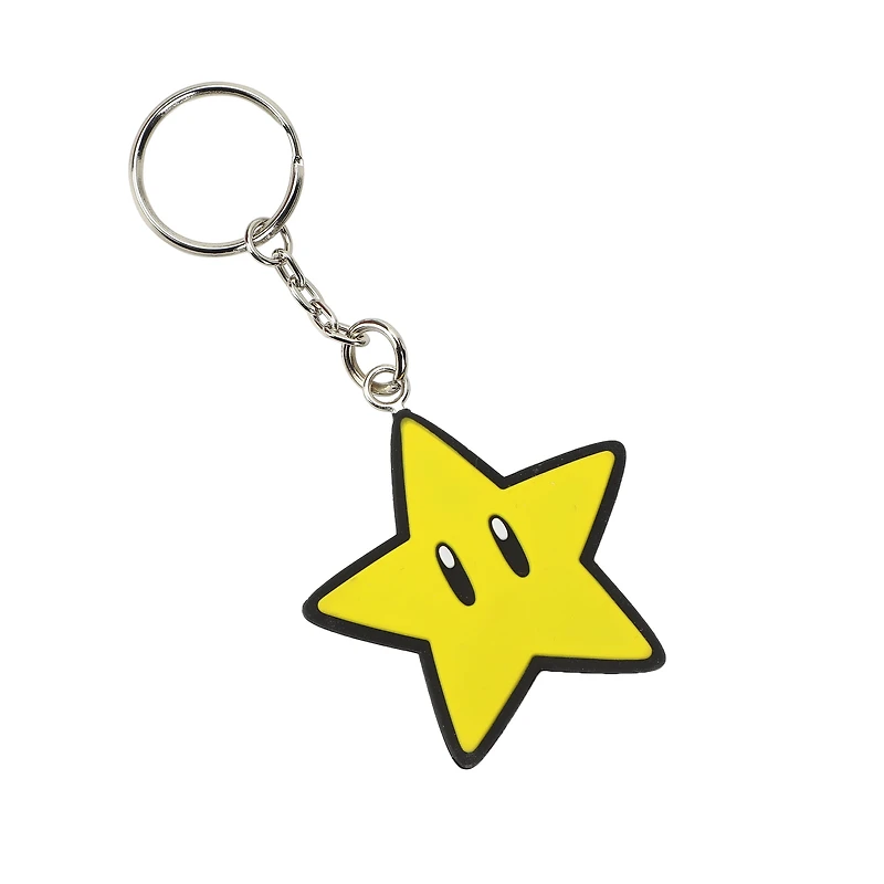 Super Mario 5-Piece Backpack Set With 16" Backpack, Lunch Kit, Utility Case, Keychain & Carabiner