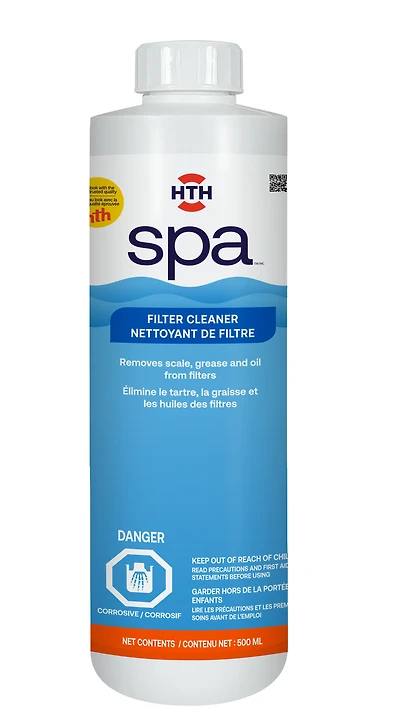 hth Spa Filter Cleaner, 500 mL