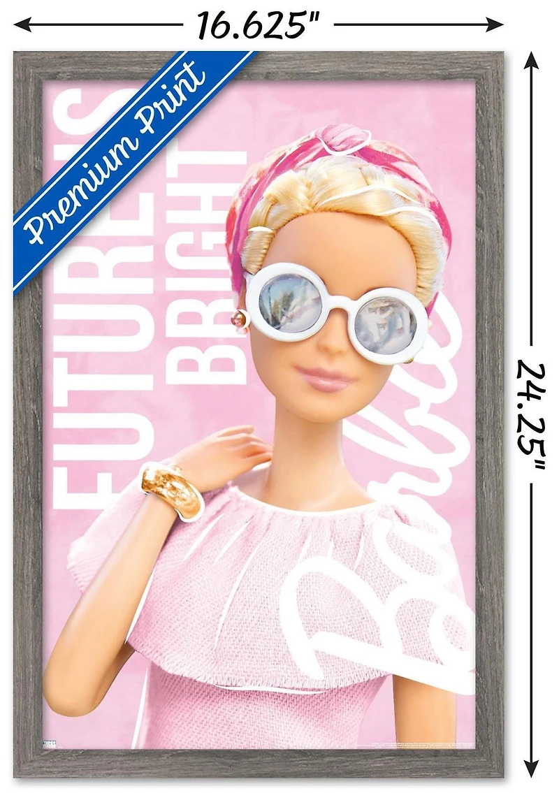 Mattel Barbie - Future is Bright Wall Poster, 22.375" x 34"