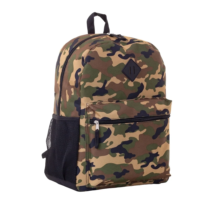 Ensemble sac à dos "Jour d'École Complet" de Jetstream 4mcx, Camo marron