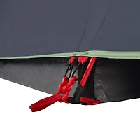 Tente de camping Coleman Skydome 4 personnes, avec vestibule à double toit, nuits bleues