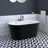 A&E Bath and  Shower Retro-BLK-KIT
