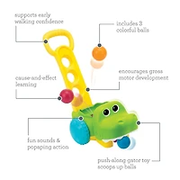 Infantino Gator Scoot N' Scoop, Alligator toy