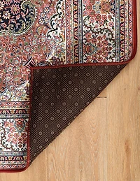 Tapis d'appoint Emerald Barton crème & gris de 3 pi 3 po x 5 pi