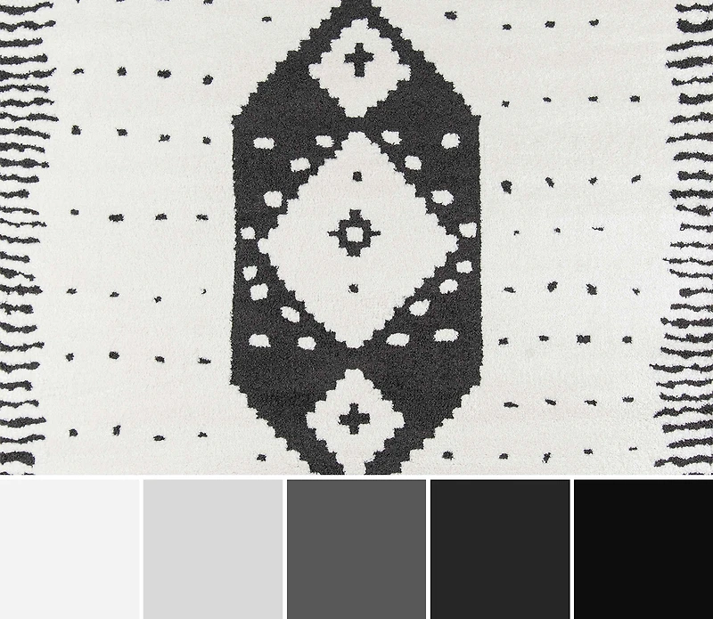 ECARPET Lyra Contemporary Area Rug for Living Room, Bedroom, Dining Room, Entrance, Hallway and More.