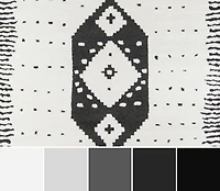 ECARPET Lyra Contemporary Area Rug for Living Room, Bedroom, Dining Room, Entrance, Hallway and More.