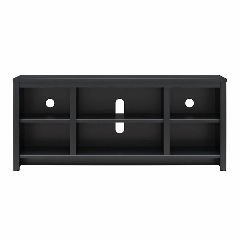 Mainstays Parsons TV Stand for TVs up to 50", Black Wood