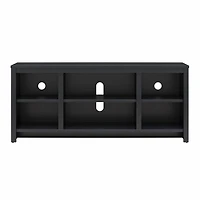 Mainstays Parsons TV Stand for TVs up to 50", Black Wood