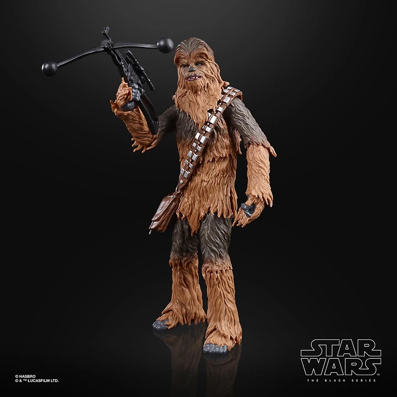 Star Wars The Black Series, figurine articulée Chewbacca de 15 cm de Star Wars : L'Empire contre-attaque 40e anniversaire, à partir de 4 ans