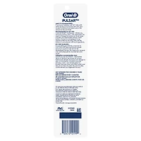 Brosses à dents à pile blanchissantes Oral-B Pulsar, souple 2 unités