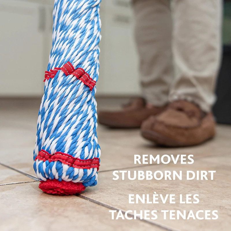 Vileda MicroTwist MAX Mop 18-inch Microfibre Mop Head, Self-Wringing Mop, Easy to wring