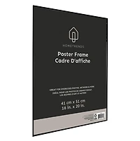 Hometrends Cadre-affiche mural 16x20po, noir Cadre-affiche mural - noir
