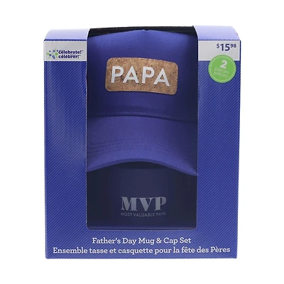 Ensemble casquette et tasse papa cadeau pour la fête des pères