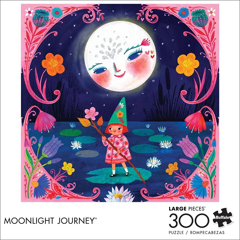 Buffalo Games - Le puzzle Art of Play series - Moonlight Journey - en 300 pièces