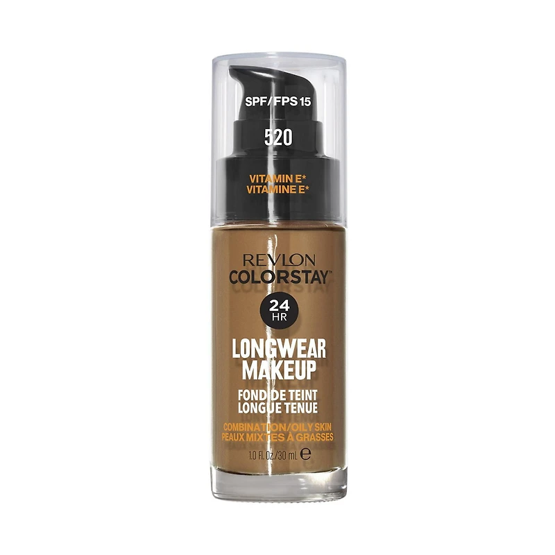 Fond de teint longue tenue pour peaux mixtes à grasses Revlon ColorStay™, FPS 15