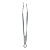 Mainstays 12" Stainless Steel Locking Cooking Tongs, Silver, MS 12" Tongs