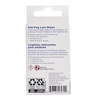 Lingettes pour lentilles antibuée Equate 30 lingettes (152 mm x 127 mm chacune)