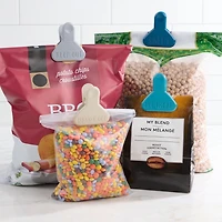 Mainstays 4-Piece Bag Clip Set, Dimensions - 5.84 cm x 6.35 cm x 3.30 cm