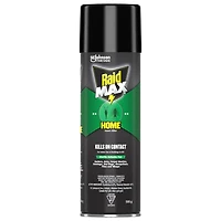 Insecticide Raid Max contre les insectes domestiques, tue les insectes en question par contact, pour utilisation à l’intérieur et à l’extérieur, 500 g 500 g