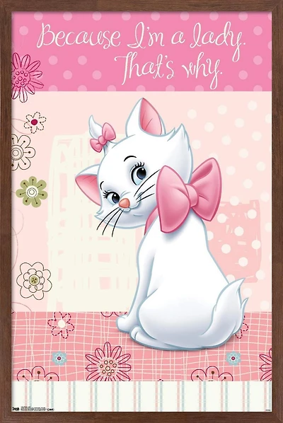 Disney The Aristocats - Marie - I'm A Lady Wall Poster
