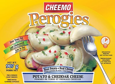 Cheemo Perogies pommes de terre et fromage cheddar 907 g
