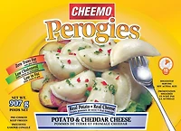 Cheemo Perogies pommes de terre et fromage cheddar 907 g