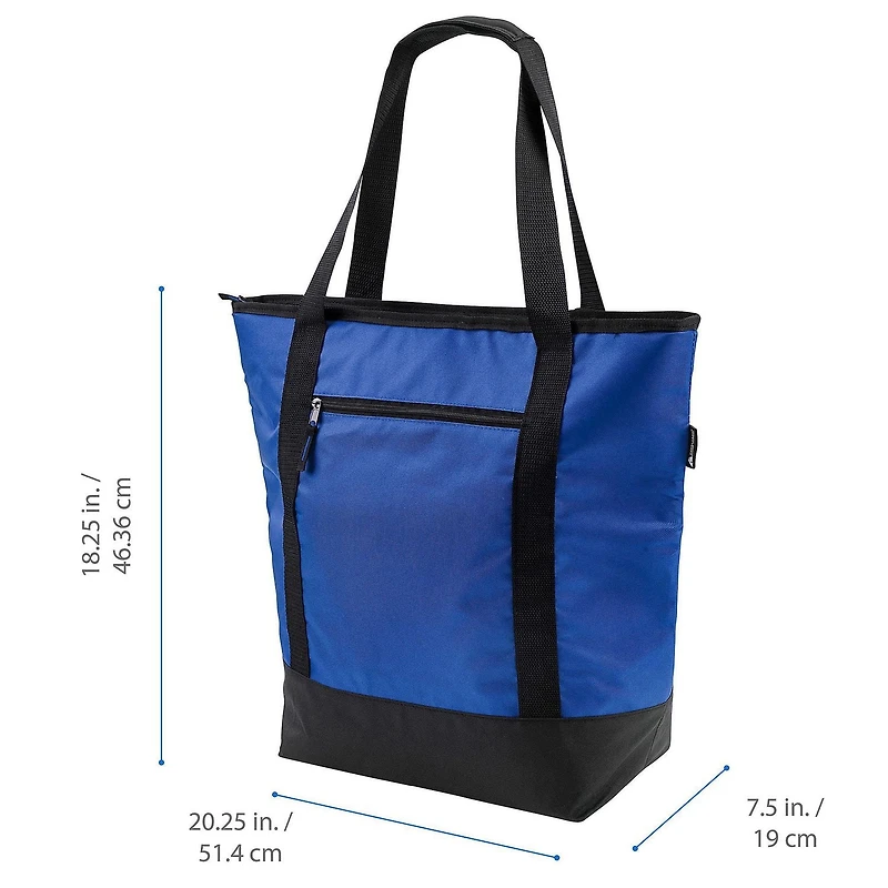 Sac isotherme Ozark Trail, couleur bleue, capacité de 50 canettes, idéal pour l'école, le travail, le camping ou les pique-niques. Sac isotherme pour 50 canettes