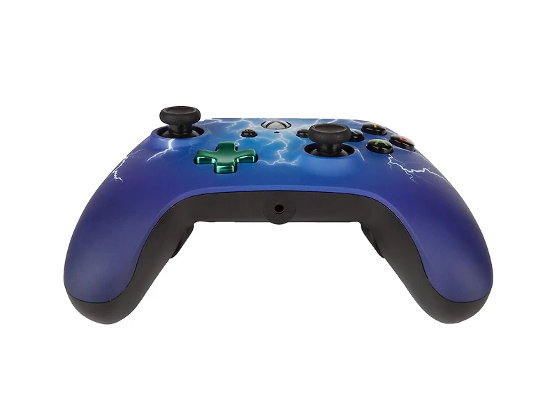 Manette câblée améliorée PowerA pour Xbox One, design Éclair dissipant