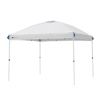 Ozark Trail 10 FT x 10 FT Straight Leg Instant Canopy, 100 SQ FT, GRAY, 10 x 10 Canopy