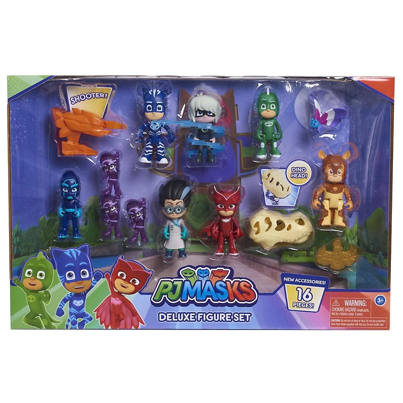 Ensemble de Figurines De Luxe des Pyjamasques