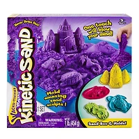 Bac à sable et moules mauves Wacky-tivities de Kinetic Sand