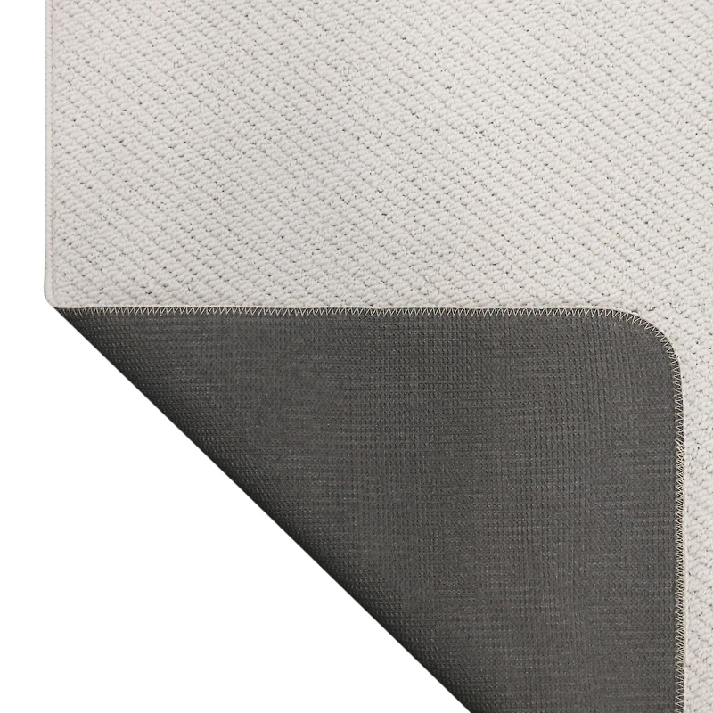 Tapis Mainstays lavable Finley blanc cassé tufté 6'x8'