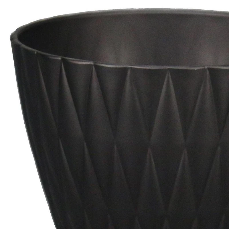 18" Tuftted Planter, Decorative Planter