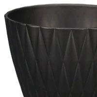 18" Tuftted Planter, Decorative Planter