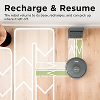 L’aspirateur robot Shark Matrix, tapis et sols durs, cartographie précise de la maison, parfaite pour les poils d'animaux, Wi-Fi, RV2300CA