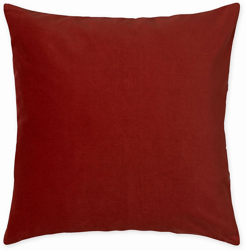 hometrends Solid Velvet Decorative Pillow, 18"x18"