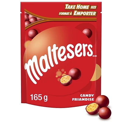Morceaux de friandises au chocolat Maltesers, format à emporter à la maison, sac, 165 g