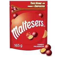 Morceaux de friandises au chocolat Maltesers, format à emporter à la maison, sac, 165 g