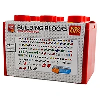 Block Tech - 1000 Piece Building Set with Storage Box