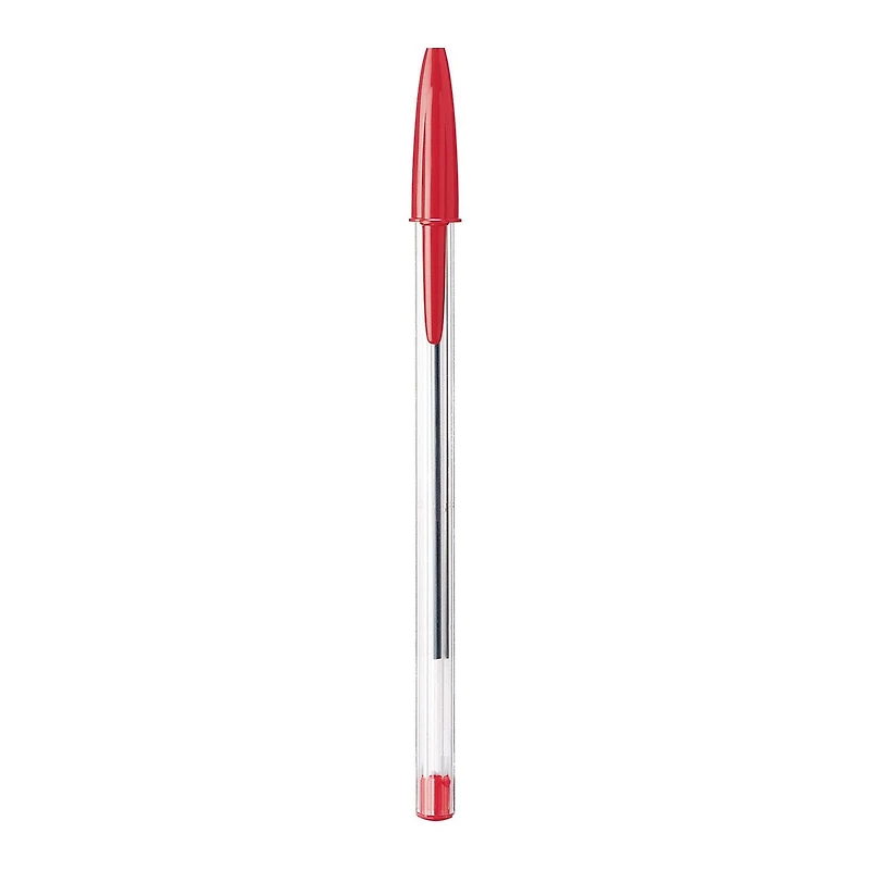 Stylos-Bille assortis BIC Cristal Extra Smooth, pointe moyenne (1,0 mm), paquet de 10 stylos, stylos à billes Extra Confort et Fiabilité. Paq. de 10