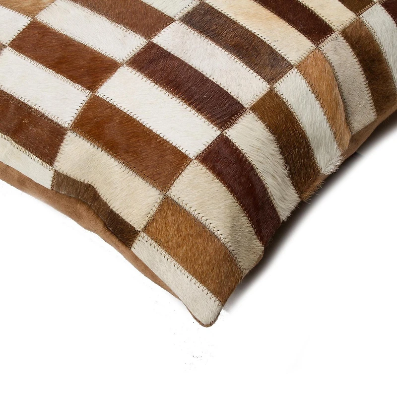 TORINO KOBE COWHIDE PILLOW 18"X18" 2-PACK