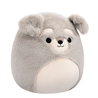 Squishmallows 12" Plush: Fuzz-a-Mallows - Shawn the Grey Schnauzer