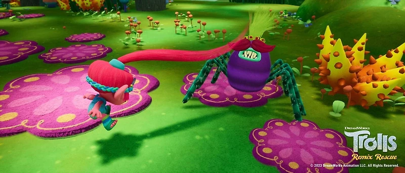 Jeu vidéo DreamWorks Trolls Remix Rescue pour (Nintendo Switch)