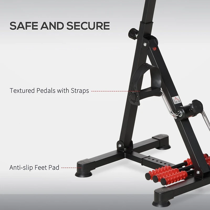 Soozier Pedal Exerciser Rehabilitation Exercise Bike for Seniors and Elderly