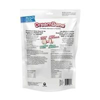 DreamBone Mini Bones Made With Real Chicken 16 Count, Rawhide-Free Chews For Small Dogs, DreamBone Chicken Mini 16ct, 9.0oz, 256g