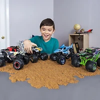 Monster Jam, Monster truck authentique Son-uva Digger en métal moulé à l'échelle 1:24