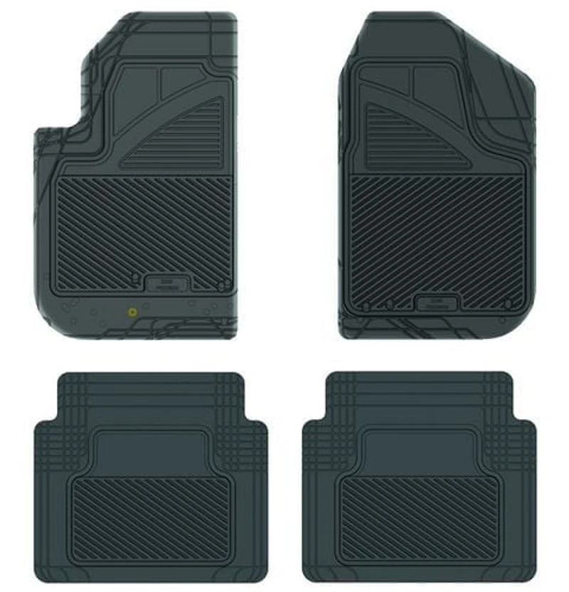 Ensemble de 4 tapis Pants Saver Custom Fit pour Pontiac (Noir) 2005+ Pursuit
