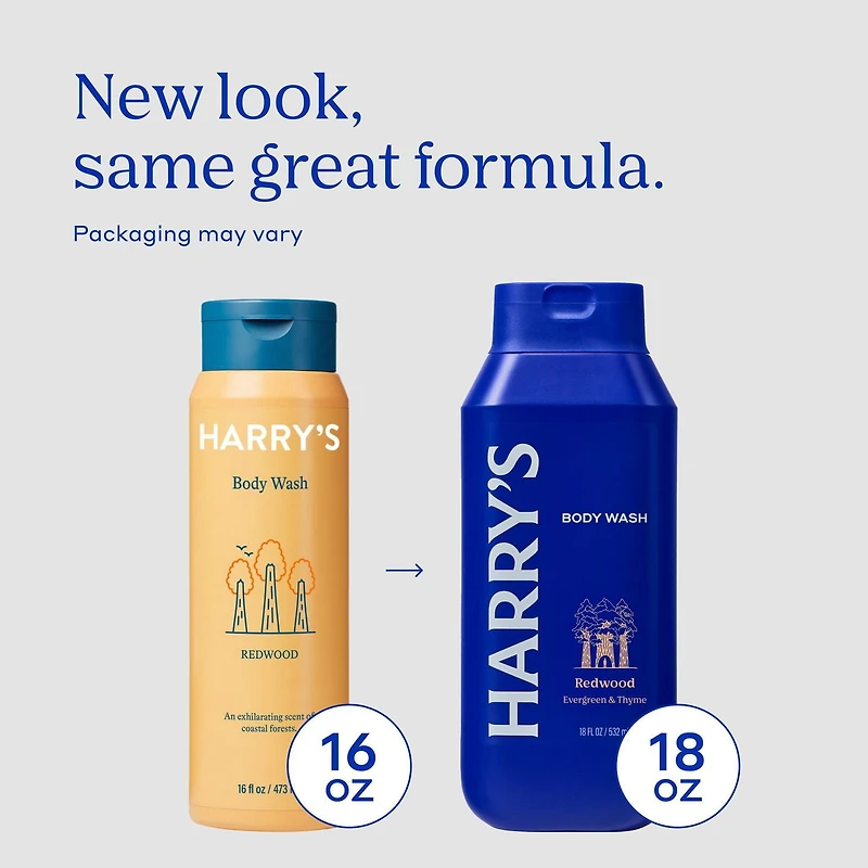 Harry's Redwood Body Wash
